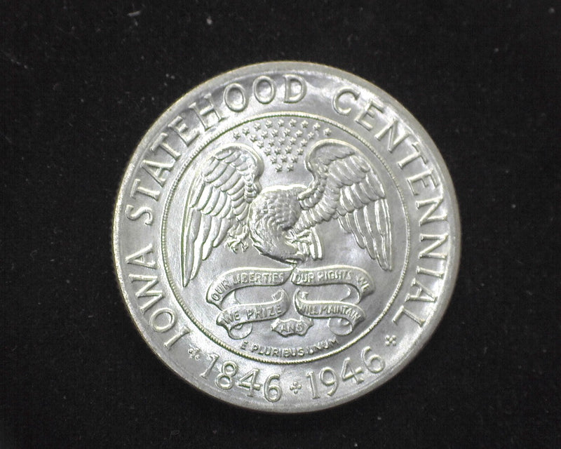 1946 Iowa Commemorative Choice. BU - US Coin