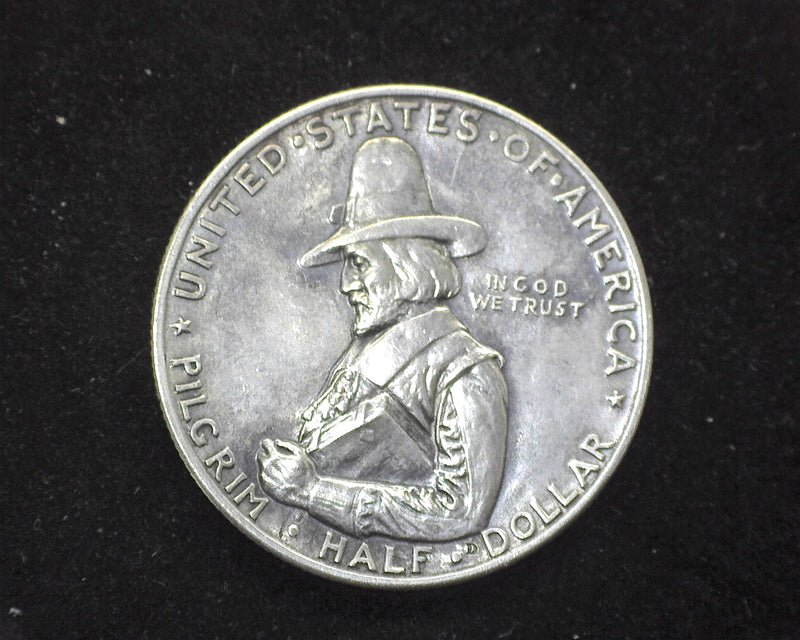 1920 Pilgrim Commemorative AU-58 - US Coin