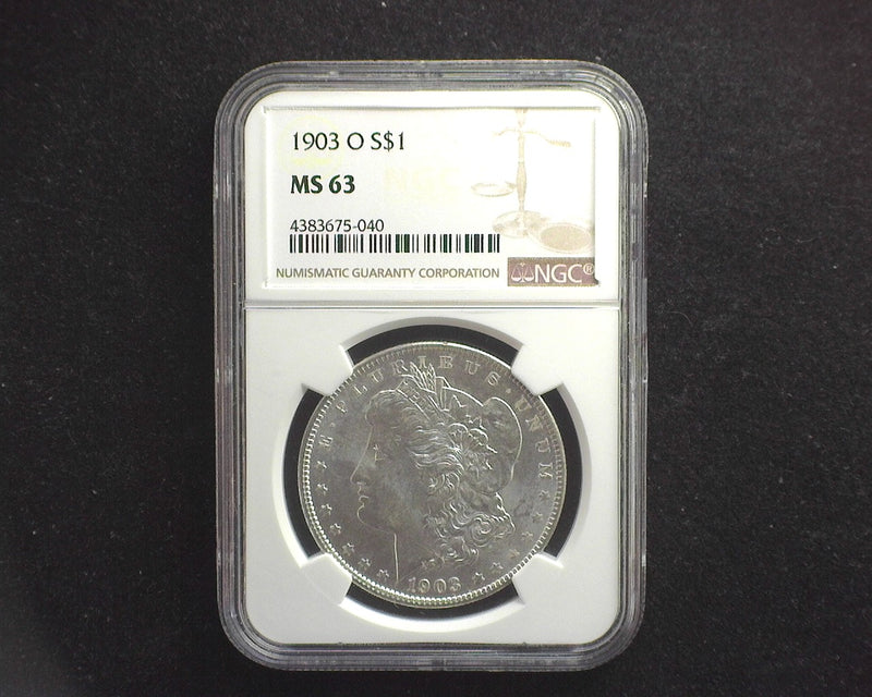 1903 O Morgan Dollar NGC MS 63 - US Coin