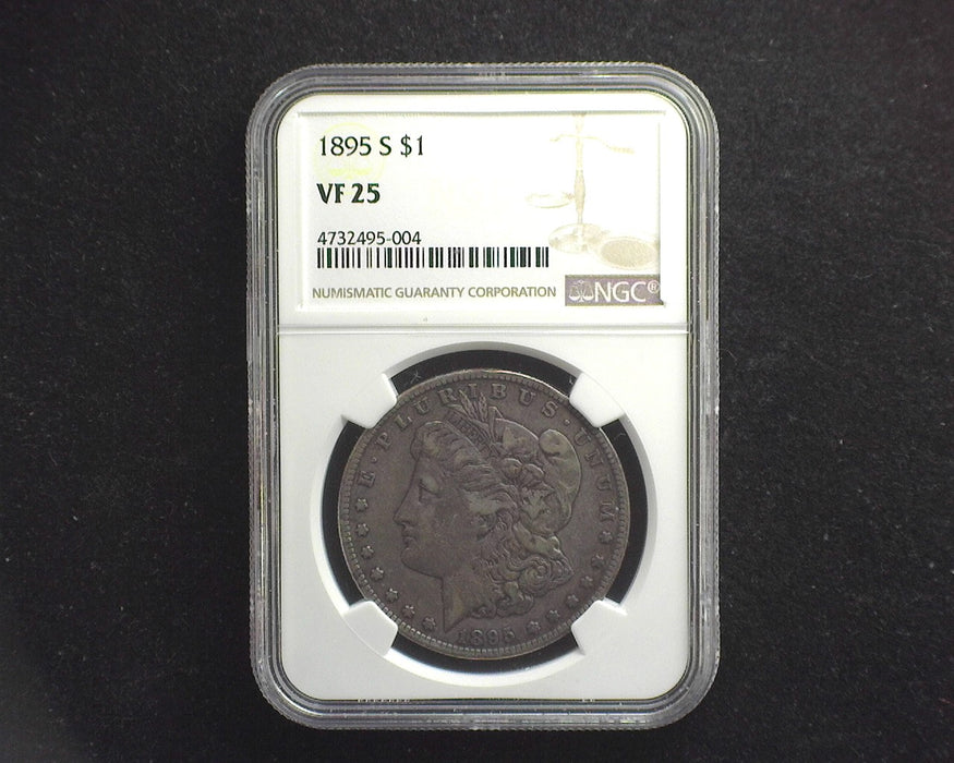 1895 S Morgan Dollar NGC VF 25 - US Coin