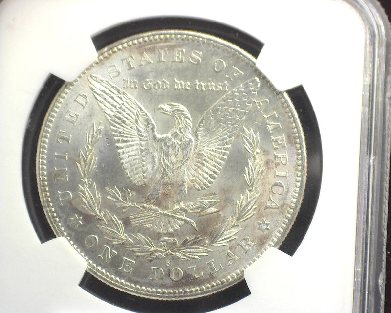 1878 S Morgan Dollar NGC MS 63 - US Coin