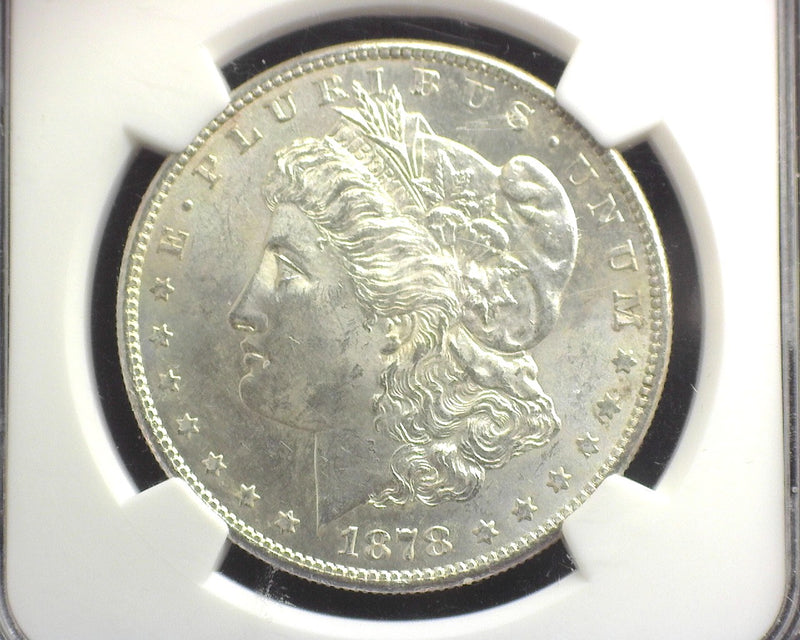 1878 S Morgan Dollar NGC MS 63 - US Coin