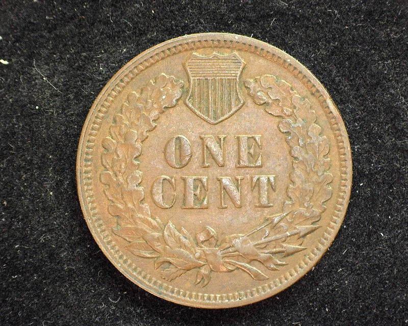 1886 Indian Head Penny/Cent VF/XF Var. 2 - US Coin