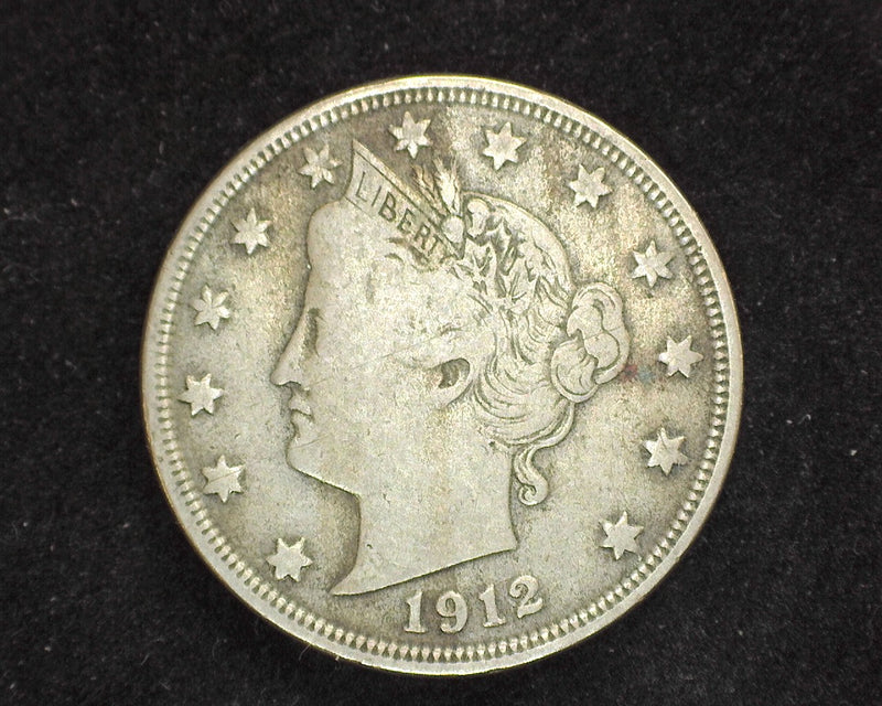 1912 D Liberty Head Nickel F - US Coin