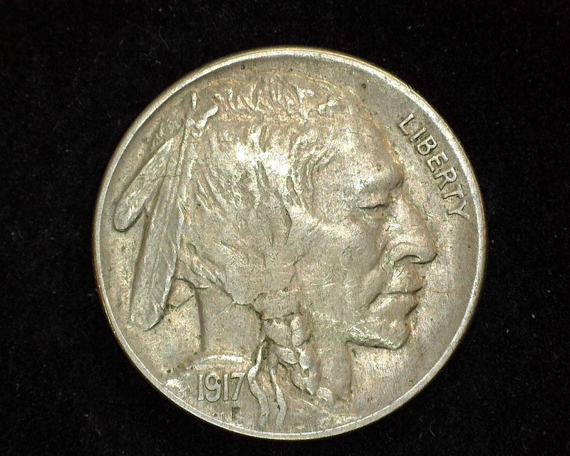 1917 Buffalo Nickel XF Scratch - US Coin