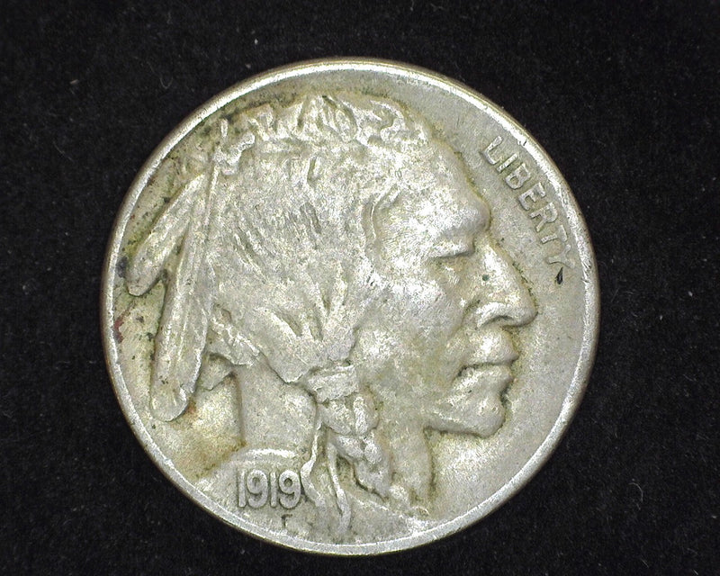 1919 Buffalo Nickel VF - US Coin