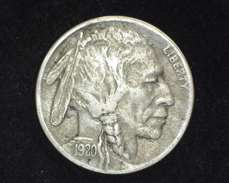 1920 D Buffalo Nickel VF Slight lamination - US Coin