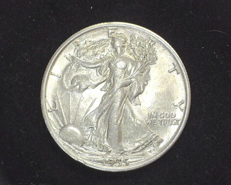 1935 Liberty Walking Half Dollar AU-50 - US Coin