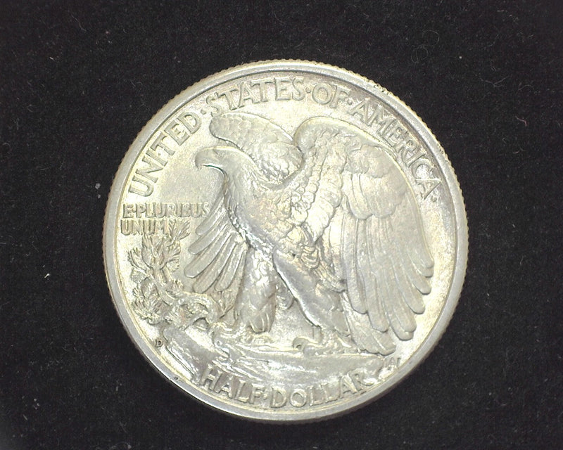 1939 D Liberty Walking Half Dollar AU - US Coin
