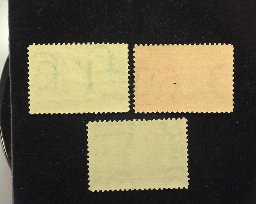 #323 - 325 1904 Louisiana Purchase Issue Mint F NH - US Stamp