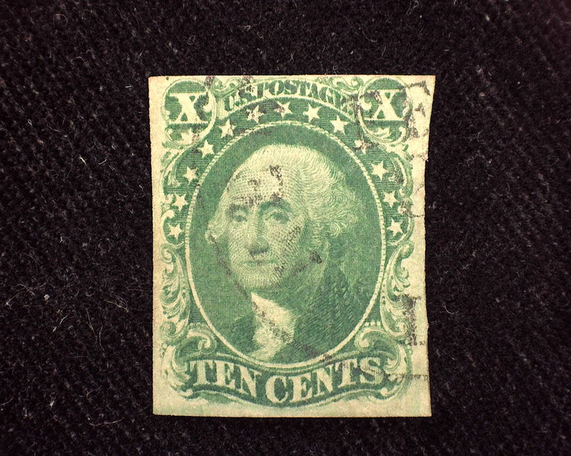 #14 Faint cancel. Used F/VF US Stamp