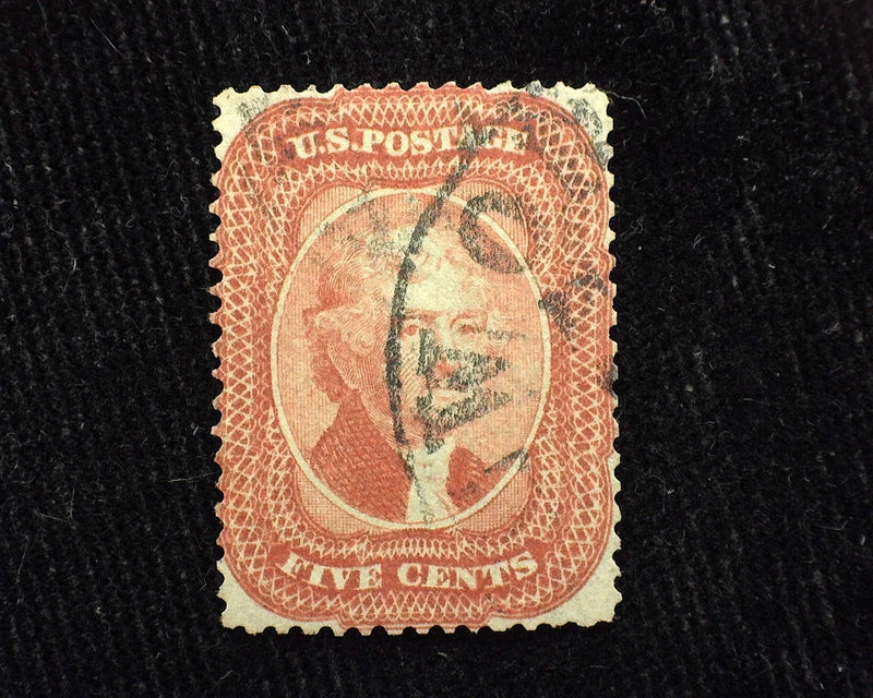 #27 Faint cancel. F Used - US Stamp