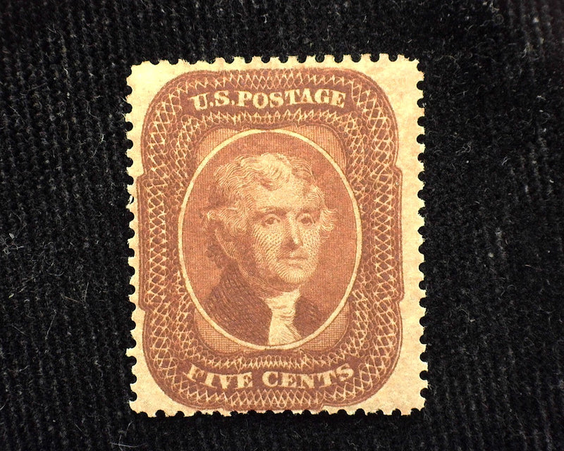 #30 TYII Rich color. Mint F/VF LH - US Stamp