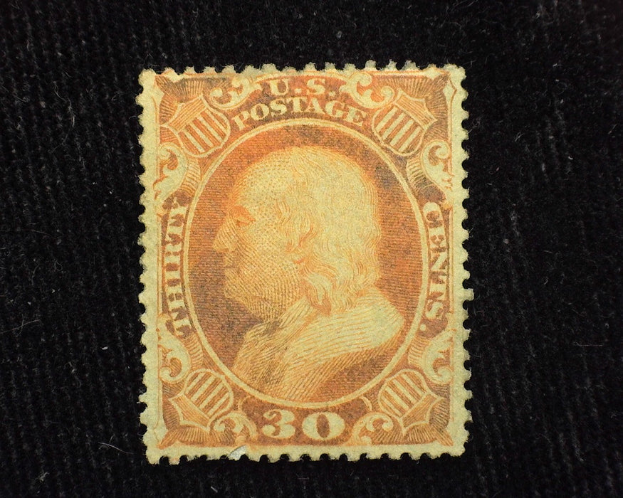 #38 Regummed minor perf scrape at bottom. Mint F/VF US Stamp