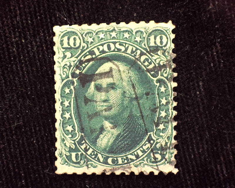 #62B Reperforated. F Used - US Stamp