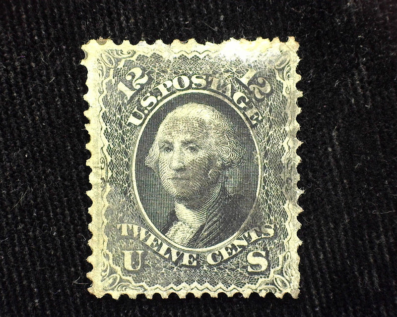 #69 Intense color and faint cancel. Pin head thin. F/VF Used - US Stamp