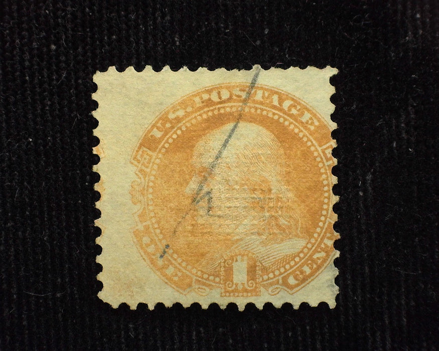 #112 Fresh. Used F US Stamp