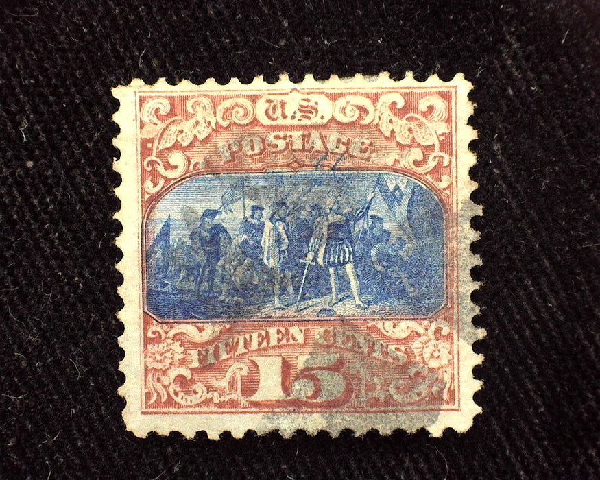 #119 Fresh deep rich color. Used F/VF US Stamp