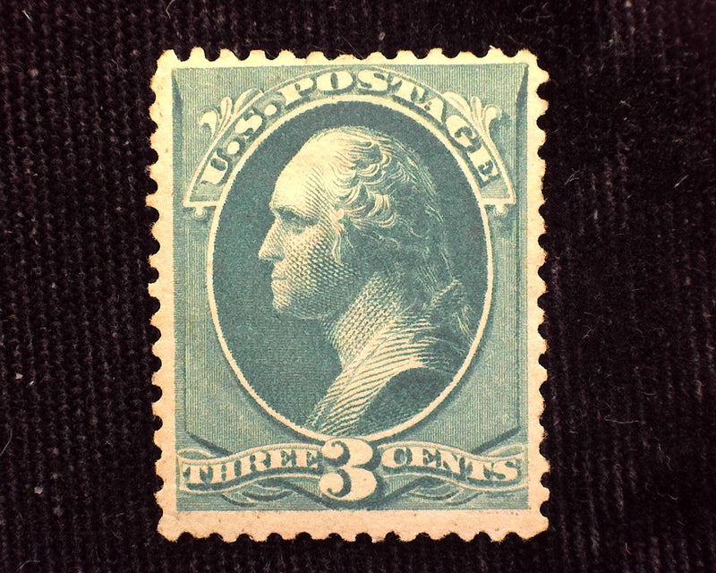 #207 Very small mount mark appears NH. Mint F/VF LH - US Stamp