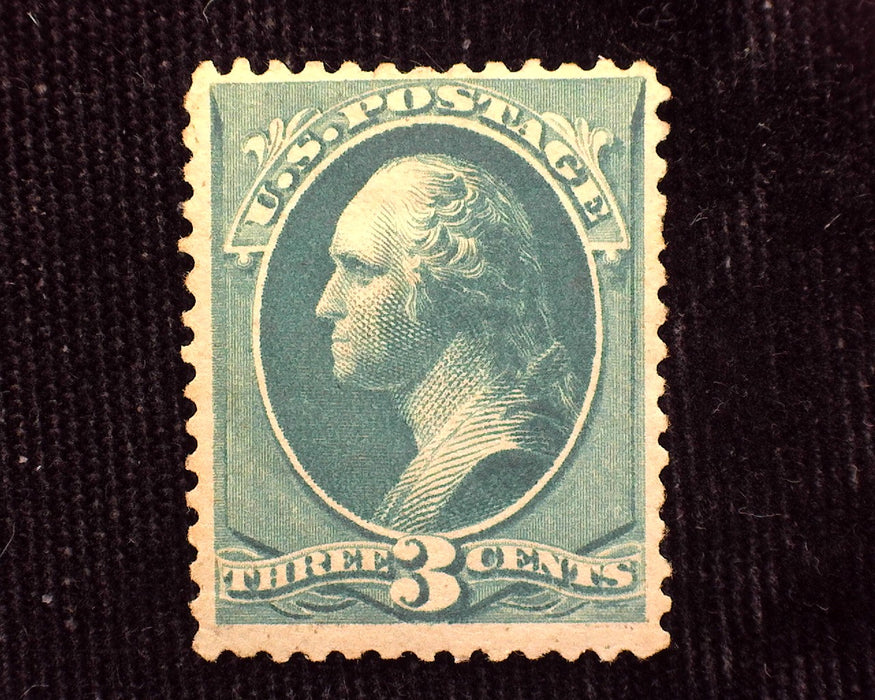 #207 Very small mount mark appears NH. Mint LH F/VF US Stamp