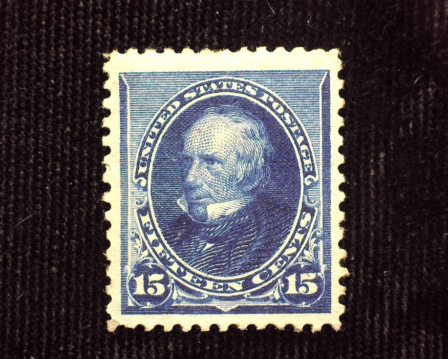 #227 Outstanding "Huge" margin stamp. Deep rich color. Mint H XF US Stamp
