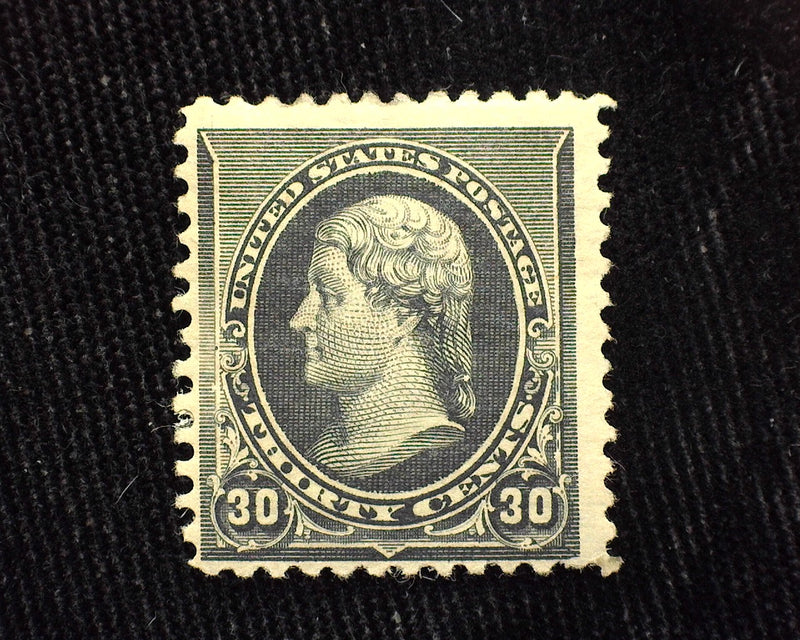 #228 Album adherence on back. Mint F H - US Stamp