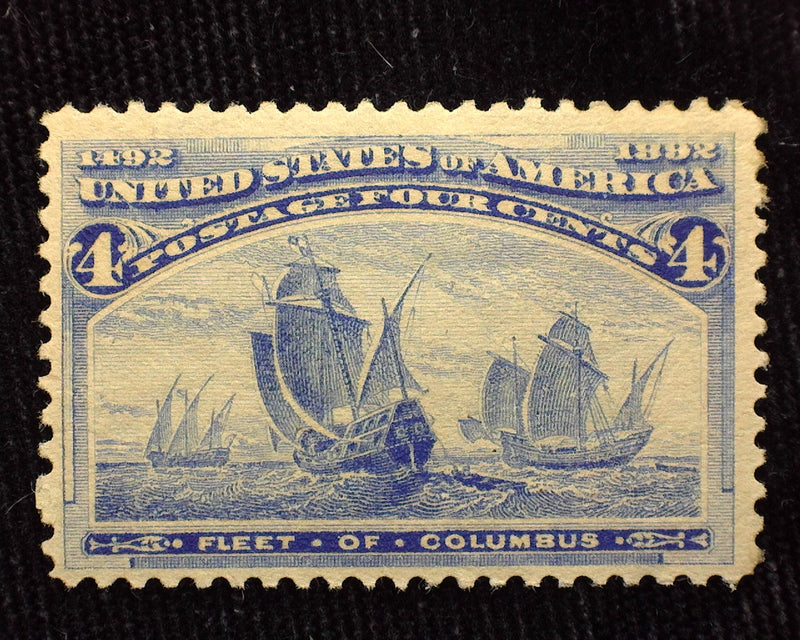 #233 4c Columbian Fresh. Mint VF LH - US Stamps