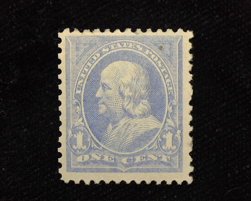 #246 1 Cent Franklin Mint Vf/Xf LH US Stamp