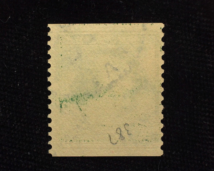 #387 1c Franklin Used VF US Stamp