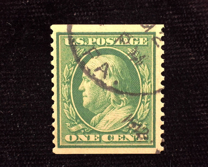 #387 1c Franklin VF Used - US Stamp