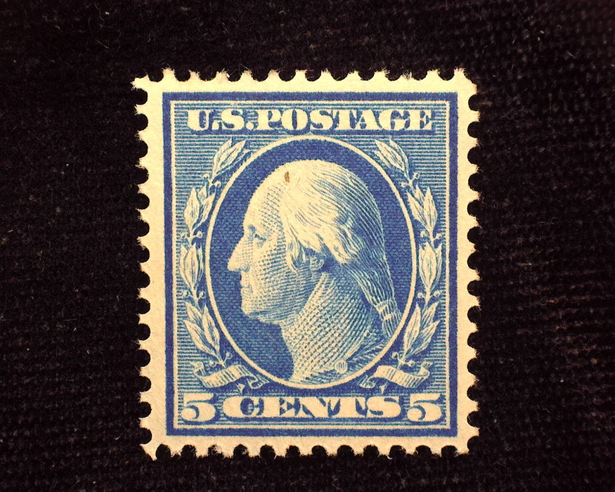 #378 5c Washington Mint VF/XF LH US Stamp