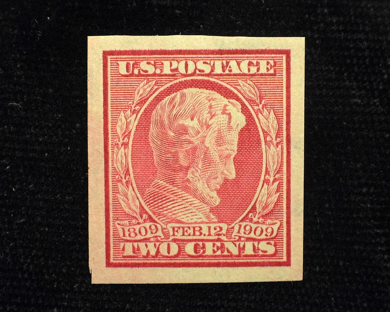 #368 2c Lincoln Imperforate. Choice large margins. A Beauty! Mint Sup NH - US Stamp