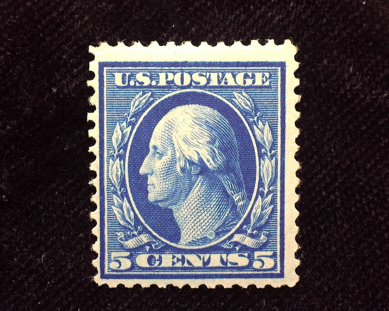 #335 5c Washington Mint F LH - US Stamp