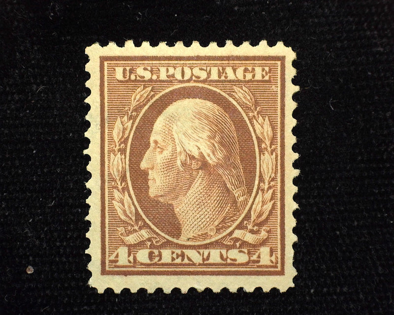#334 4c Washington Mint VF/XF LH - US Stamp