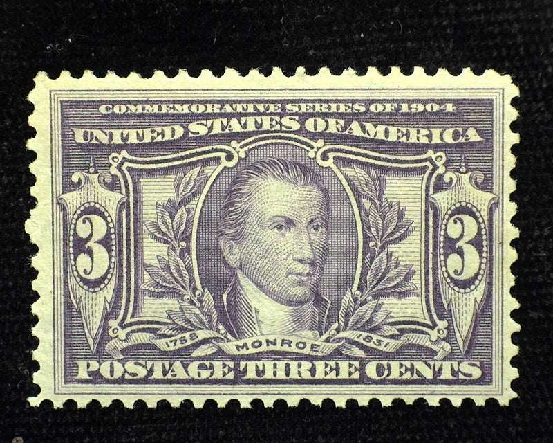 #325 3c Louisiana Purchase Mint F/VF LH - US Stamp