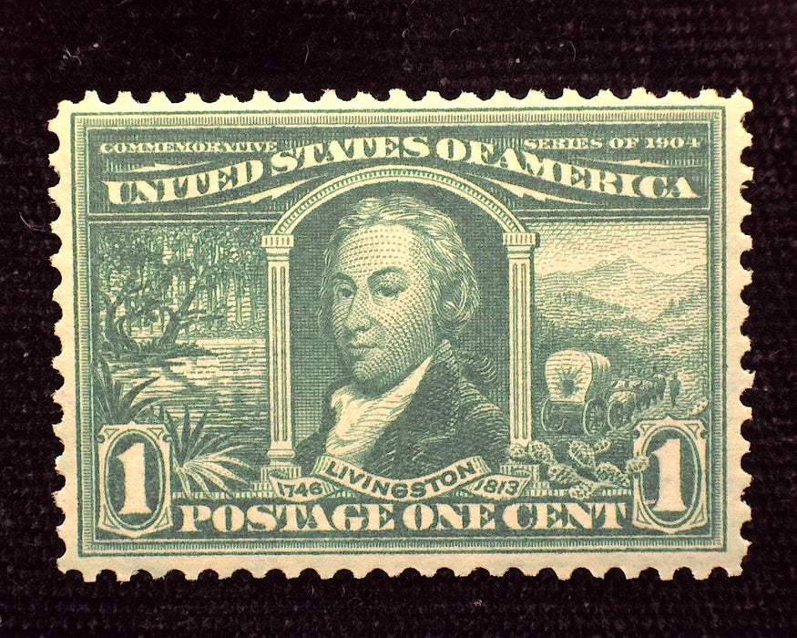 #323 1 cent Louisiana Purchase Mint VF NH US Stamp