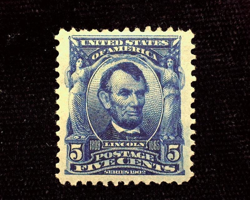 #304 Mint Vf/Xf H - US Stamp
