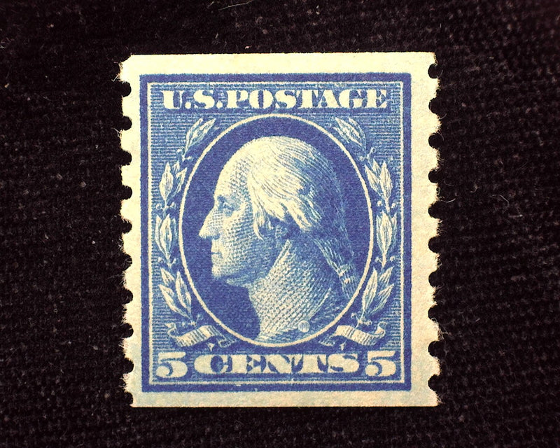 #396 5c Washington Mint VF/XF LH - US Stamp