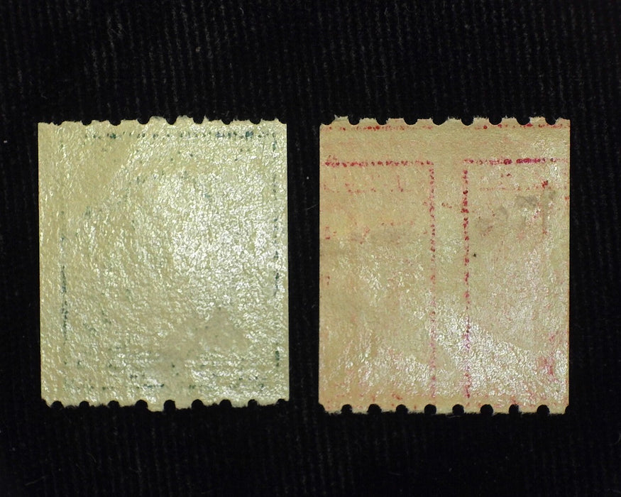 #410, 411 Mint F H US Stamp