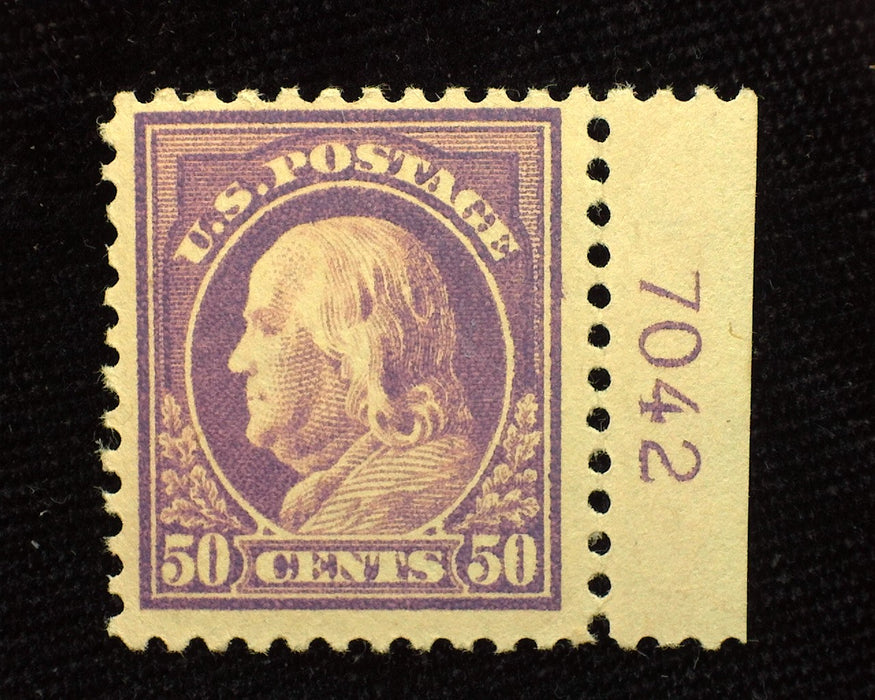 #517 Fresh PL Single. Mint F/VF NH US Stamp