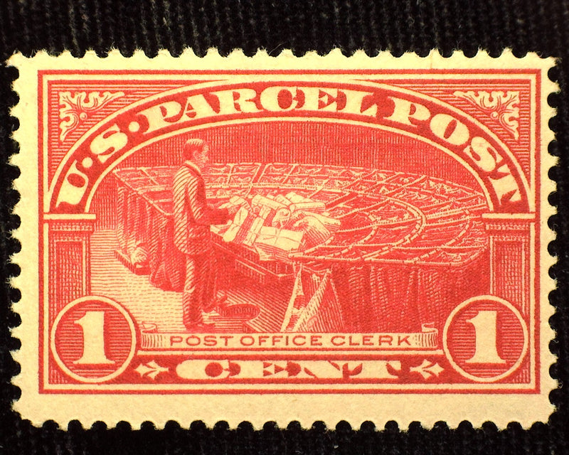 #Q1 1c Parcel Post Mint F/VF LH - US Stamp