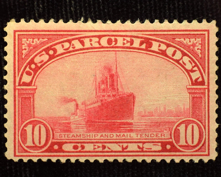#Q6 10 cent Parcel Post Mint F/VF H US Stamp