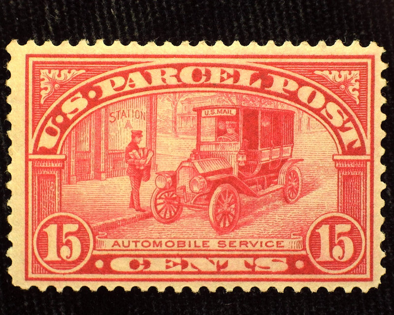 #Q7 15c Parcel Post Mint VF LH - US Stamp