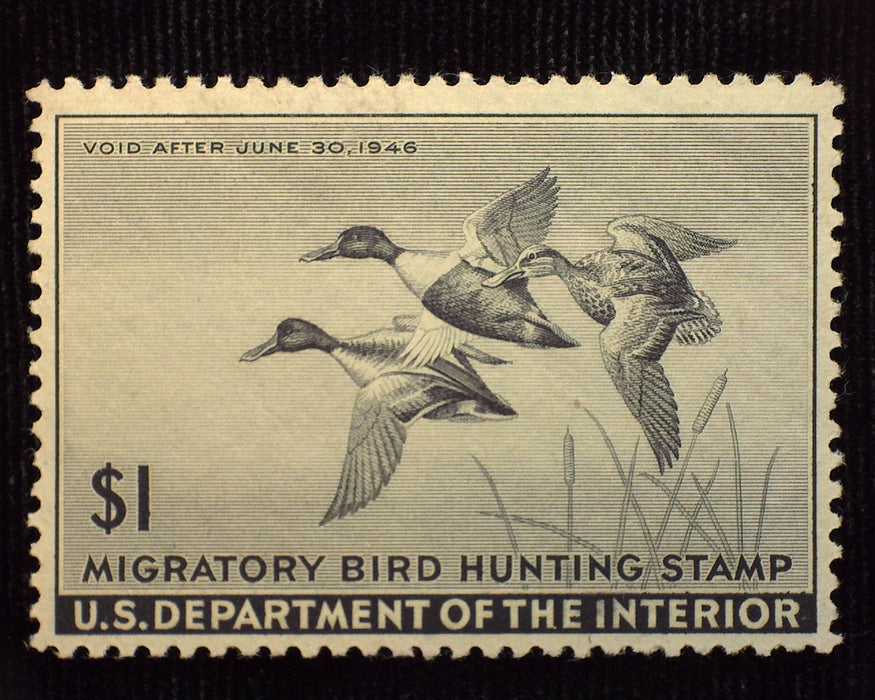 #RW12 1 Dollar Hunting Permit Mint VF/XF NH US Stamp