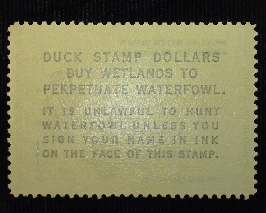 #RW27 3 Dollar Hunting Permit Mint XF NH US Stamp