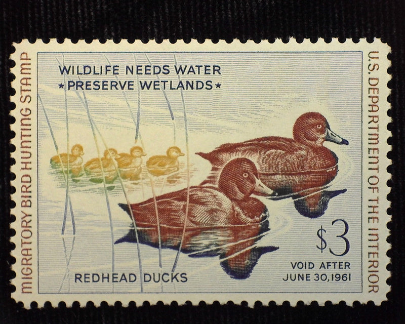 #RW27 $3.00 Hunting Permit Mint XF NH - US Stamp