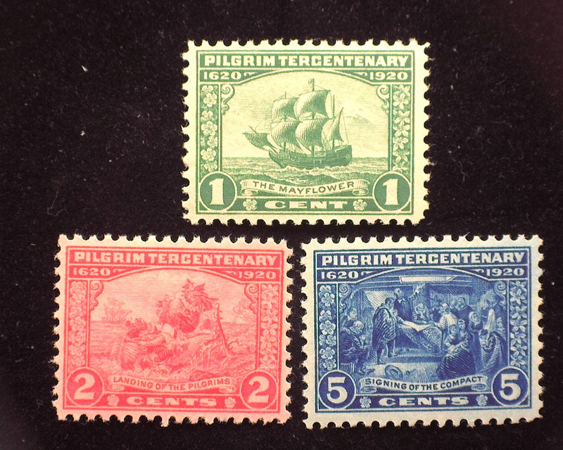 #548 - 550 Pilgrim issue Choice set. Mint XF NH - US Stamp