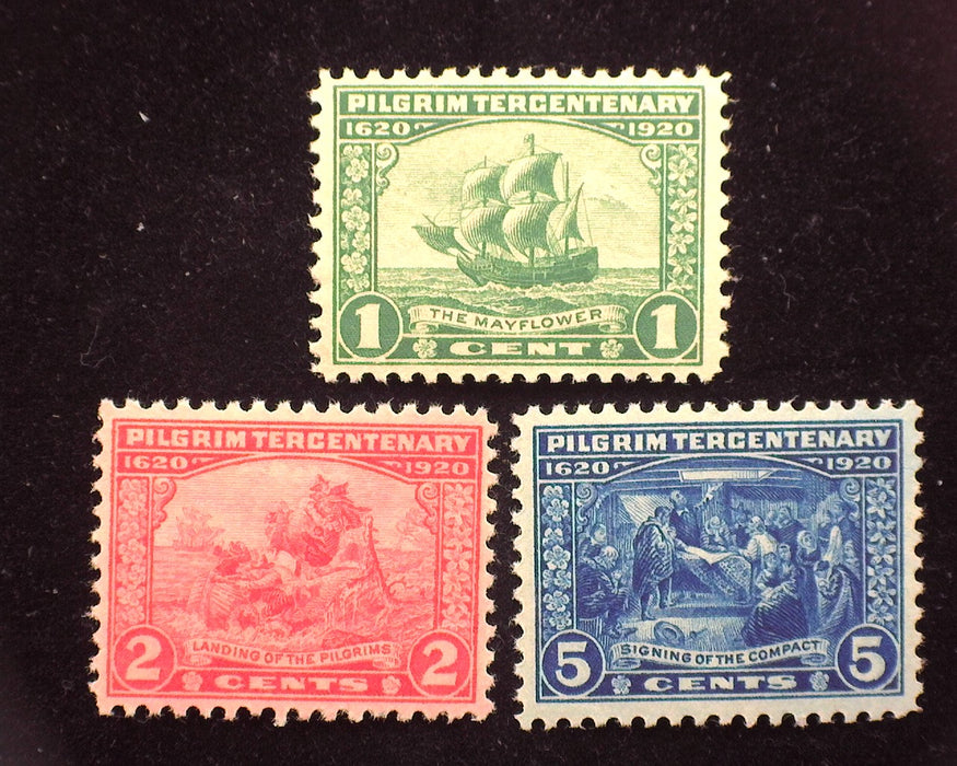 #548 - 550 Pilgrim issue Choice set. Mint XF NH - US Stamp