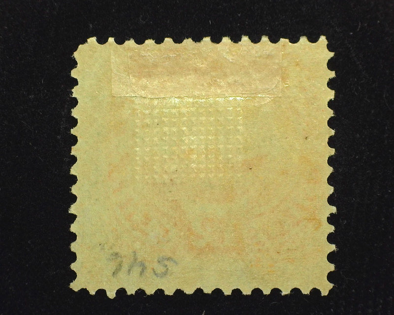 #117 E2e 1869 Essay Yellow Orange Mint F H - US Stamp