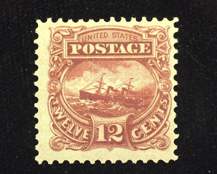 #1869 Essay 117ERe. Mint F H Red Brown - US Stamp
